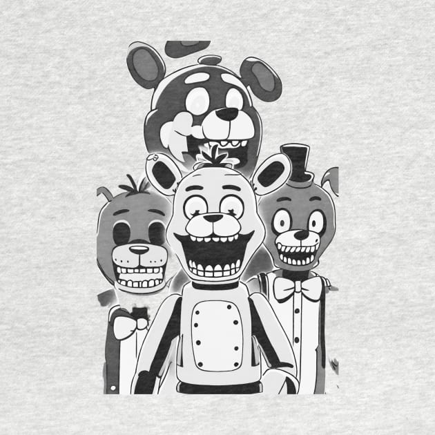 Five Nights At Freddys by abahanom